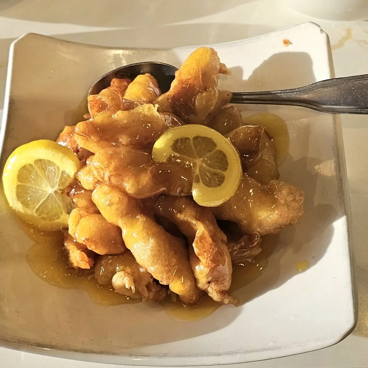 11. Lemon Chicken Boneless - 檸檬雞