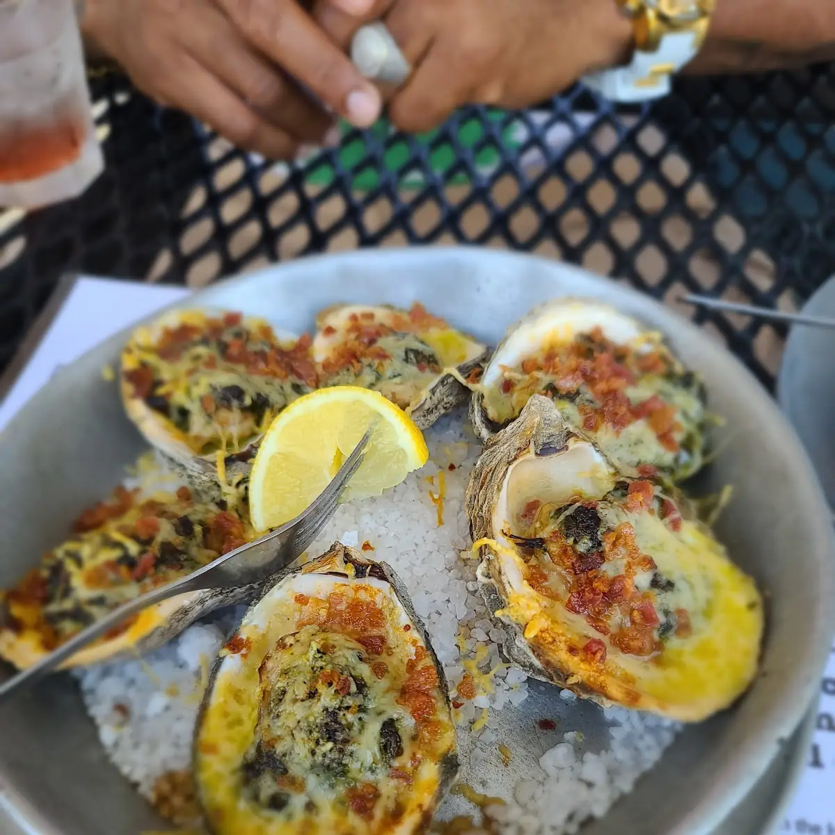 Oysters Rockefeller