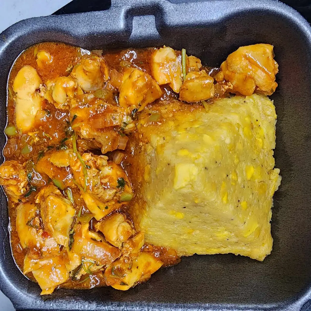 Mofongo Relleno de Pollo
