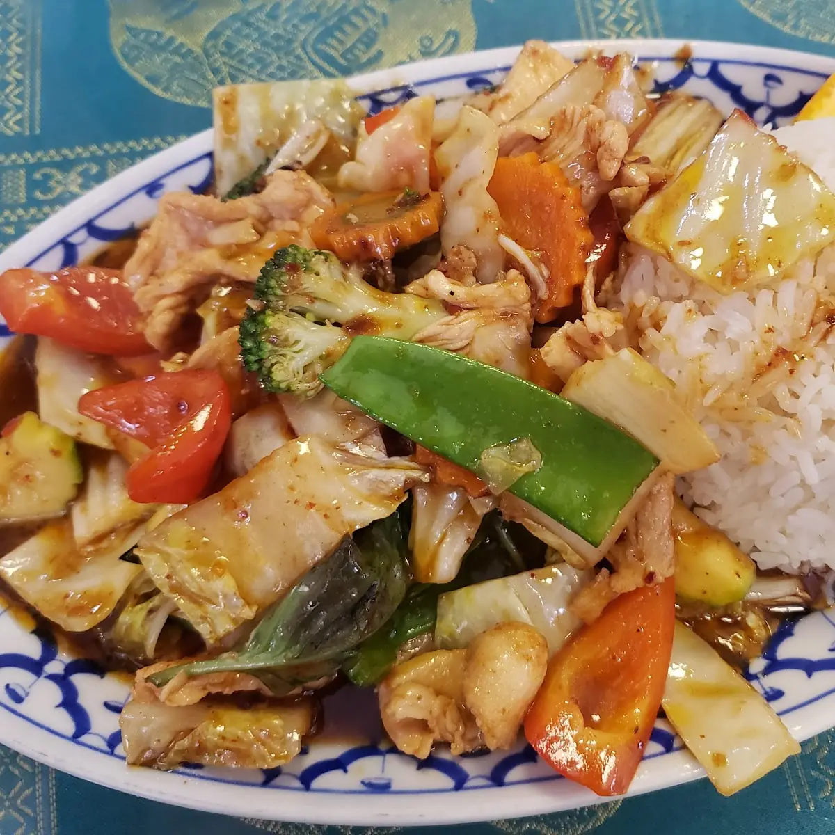 Chicken Pad Nam-Prik-Paow