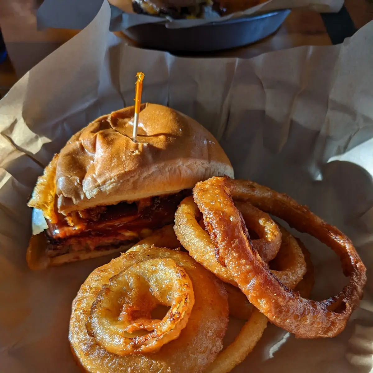 Swamp Donkey and Onion Rings