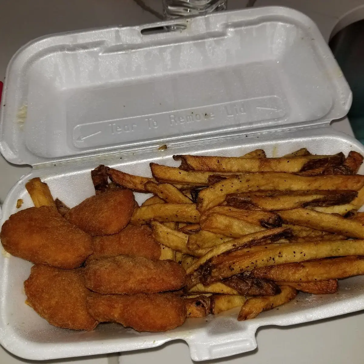 Chicken Nuggets with Fries