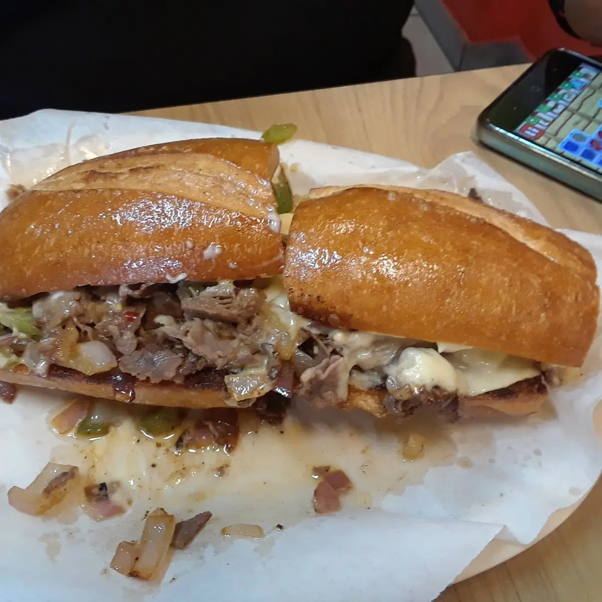 Philly Cheese Steak Sandwich