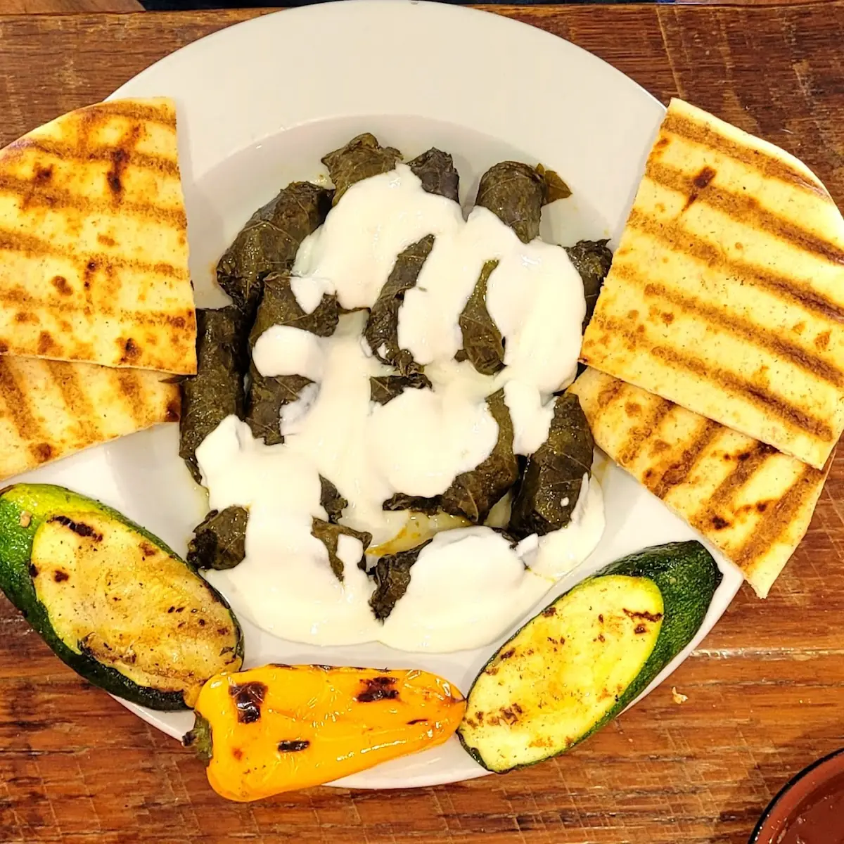 Meat and Rice Stuffed Grape Leaves