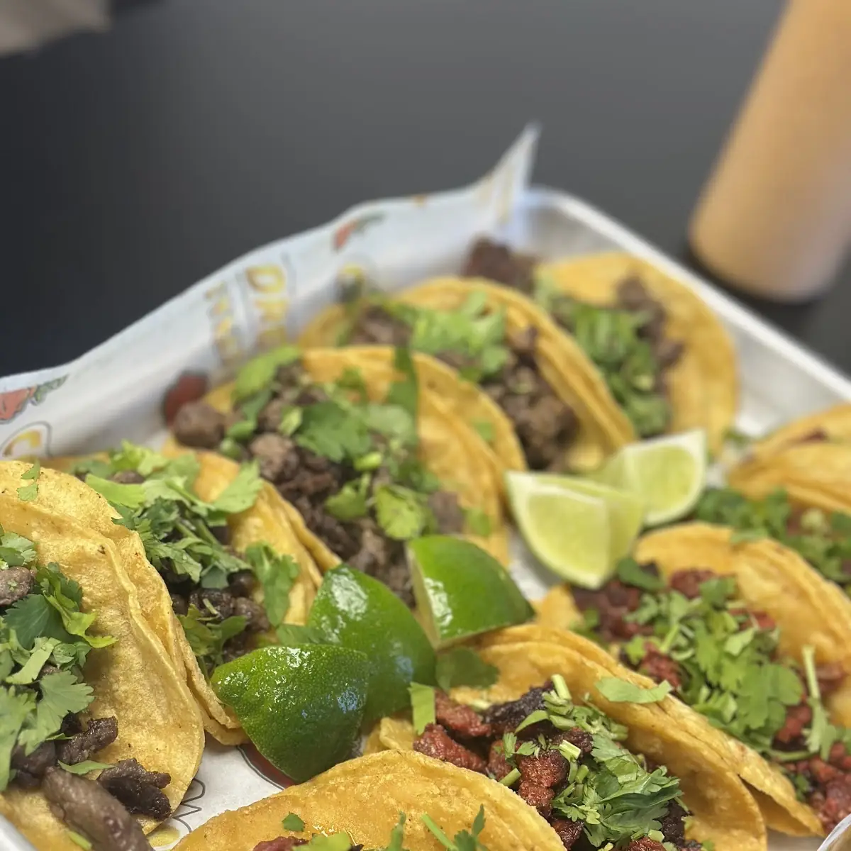Street Tacos with Cilantro and Onion
