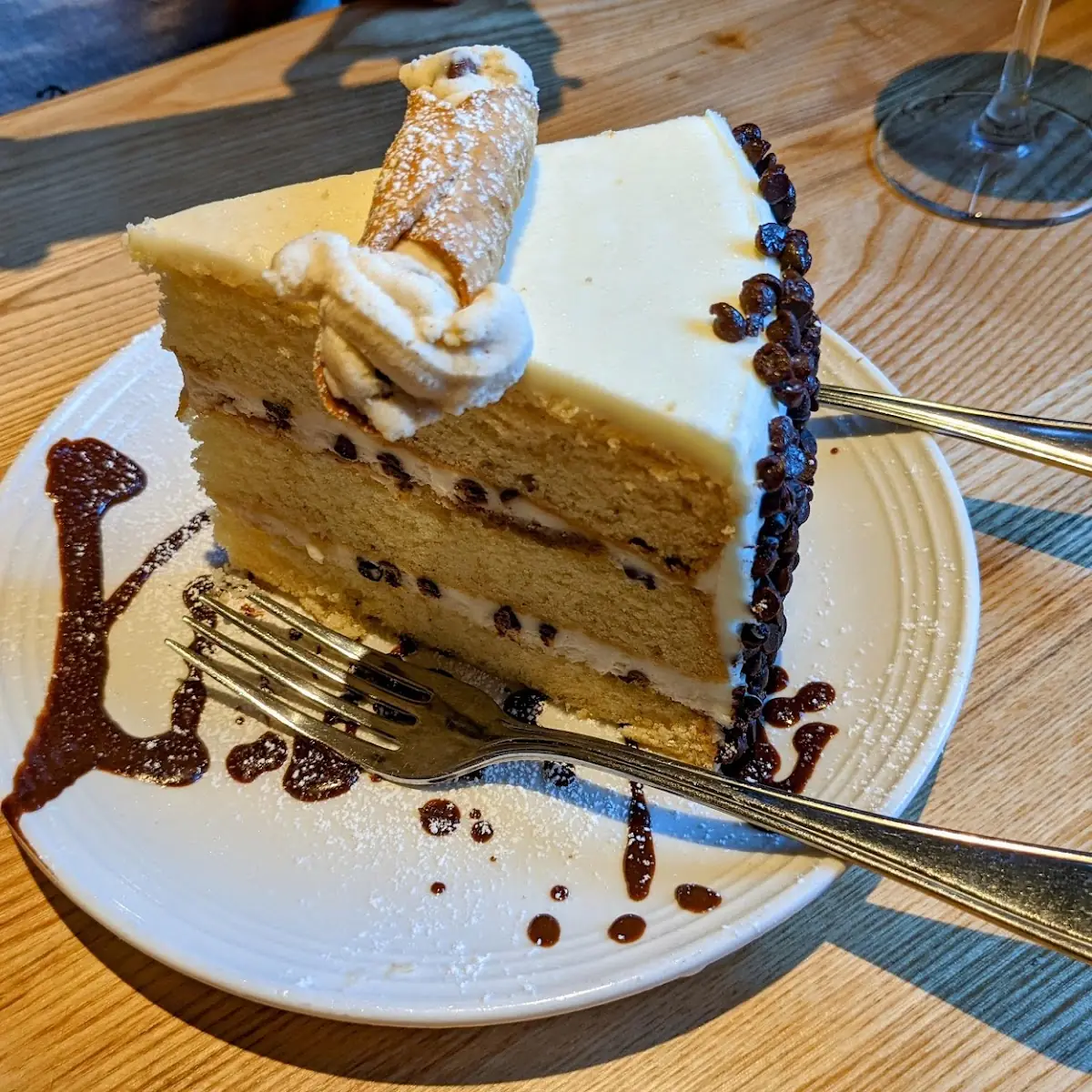Cannoli Cake for Two