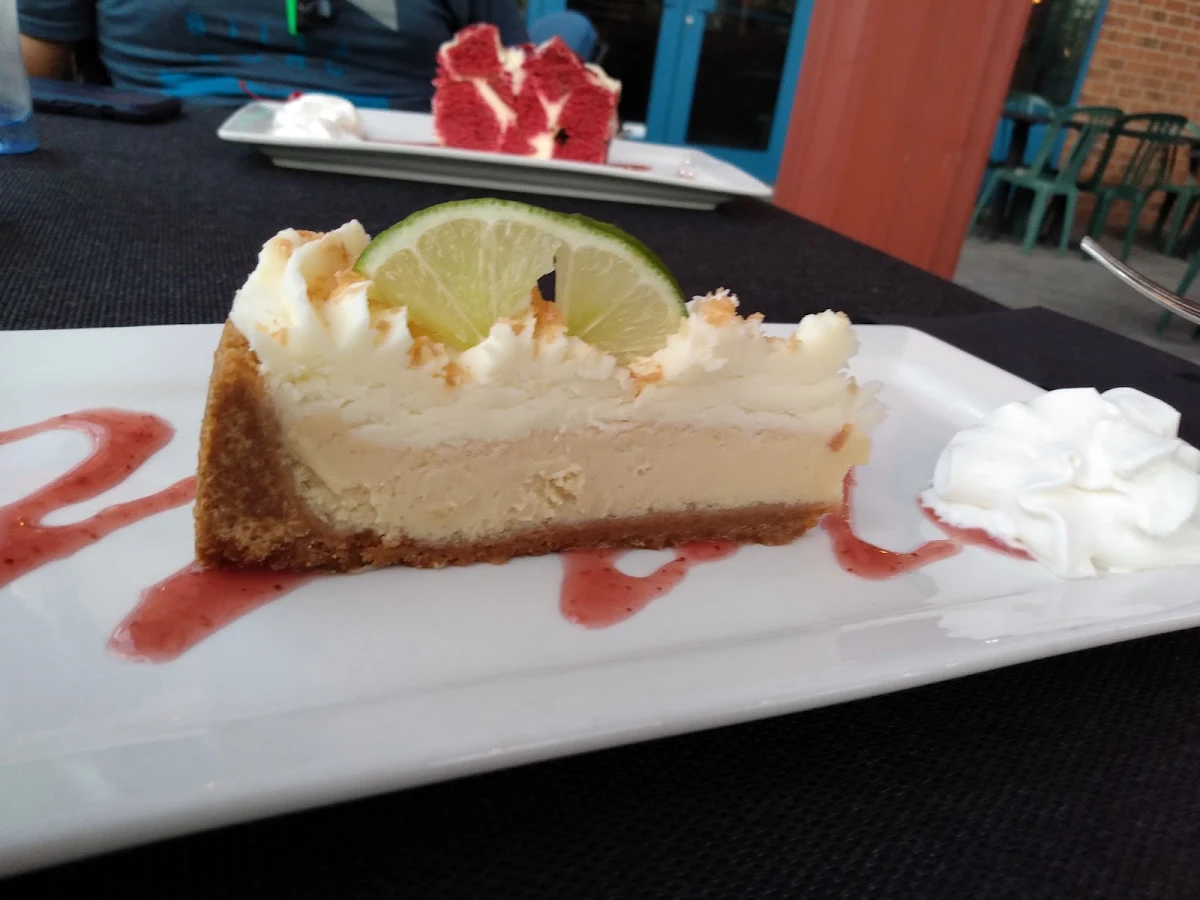 Key Lime Cheesecake Slice, Pizzédélic