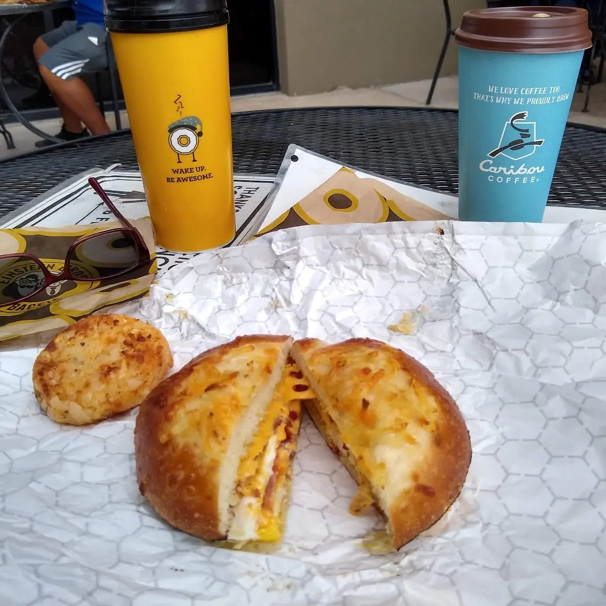 All Night or Breakfast Bagel Hash Brown Side