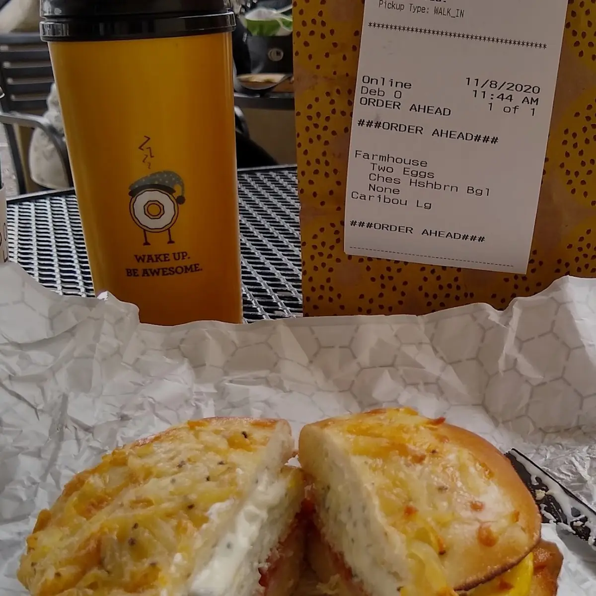 All Nighter Breakfast Sandwich