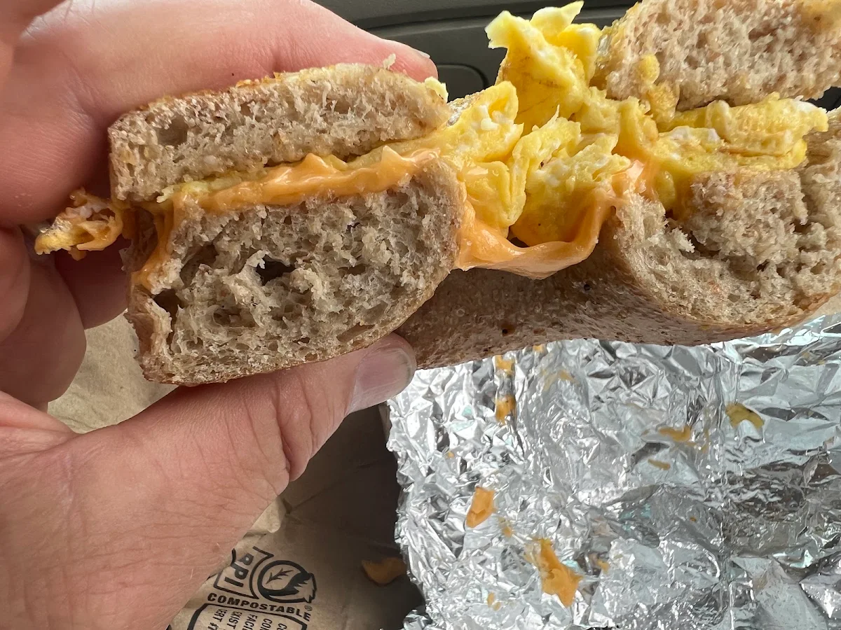 Bacon Porkroll Sausage Ham Egg and Cheese Wrap