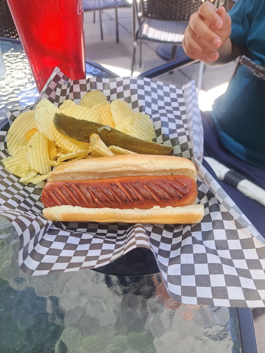 Hot Dog and Chips