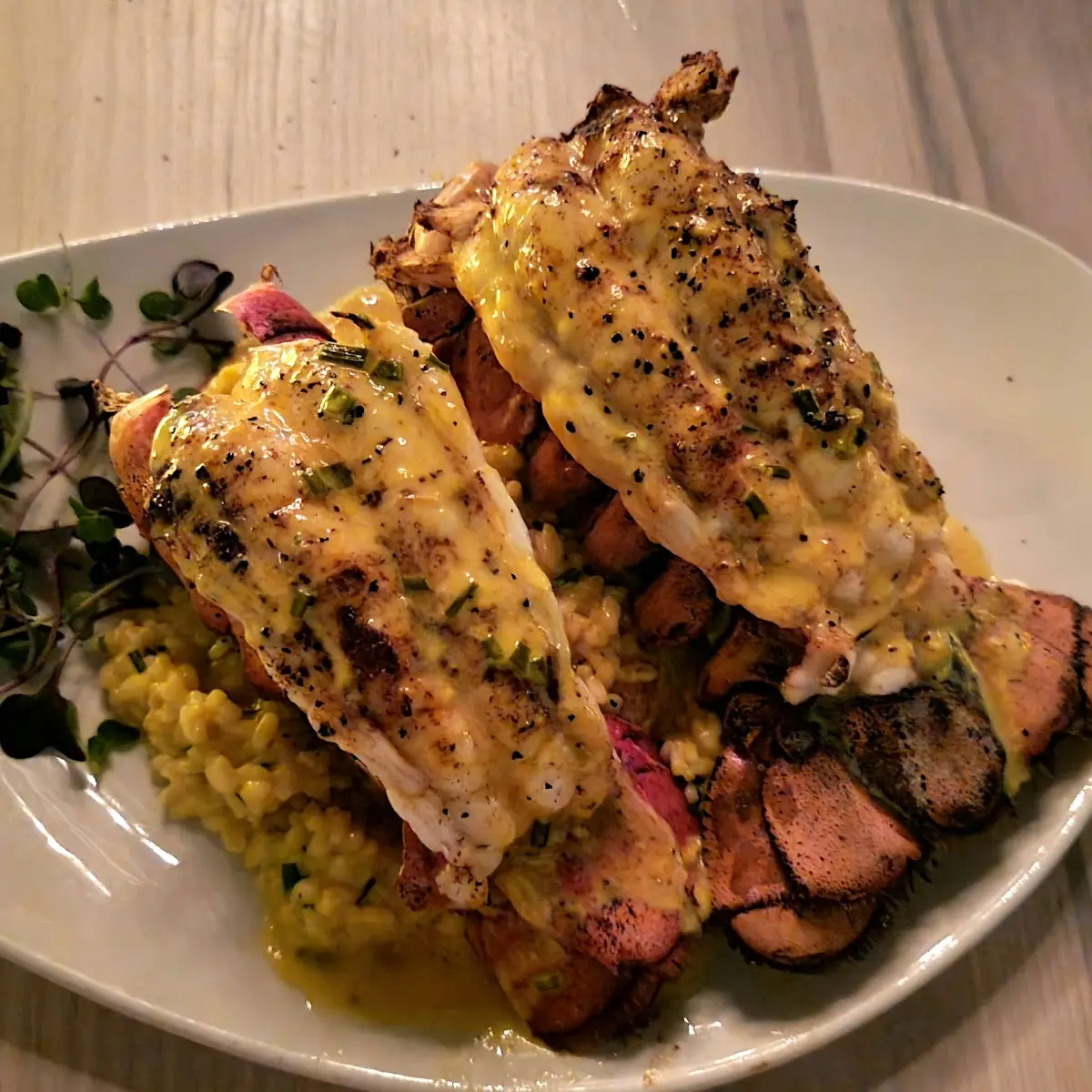 Lobster Tail Risotto