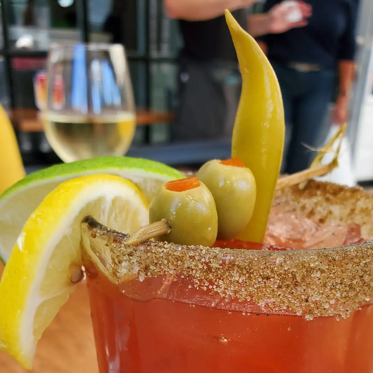 Bloody Mary, Corks Wine Bar & Eatery
