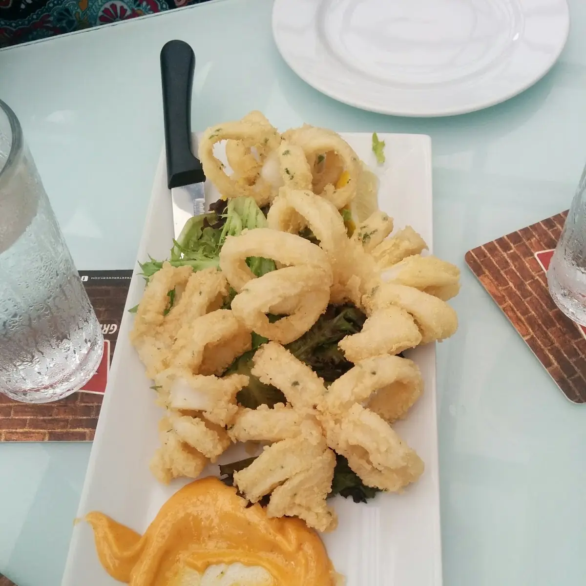 Calamari, Corks Wine Bar & Eatery