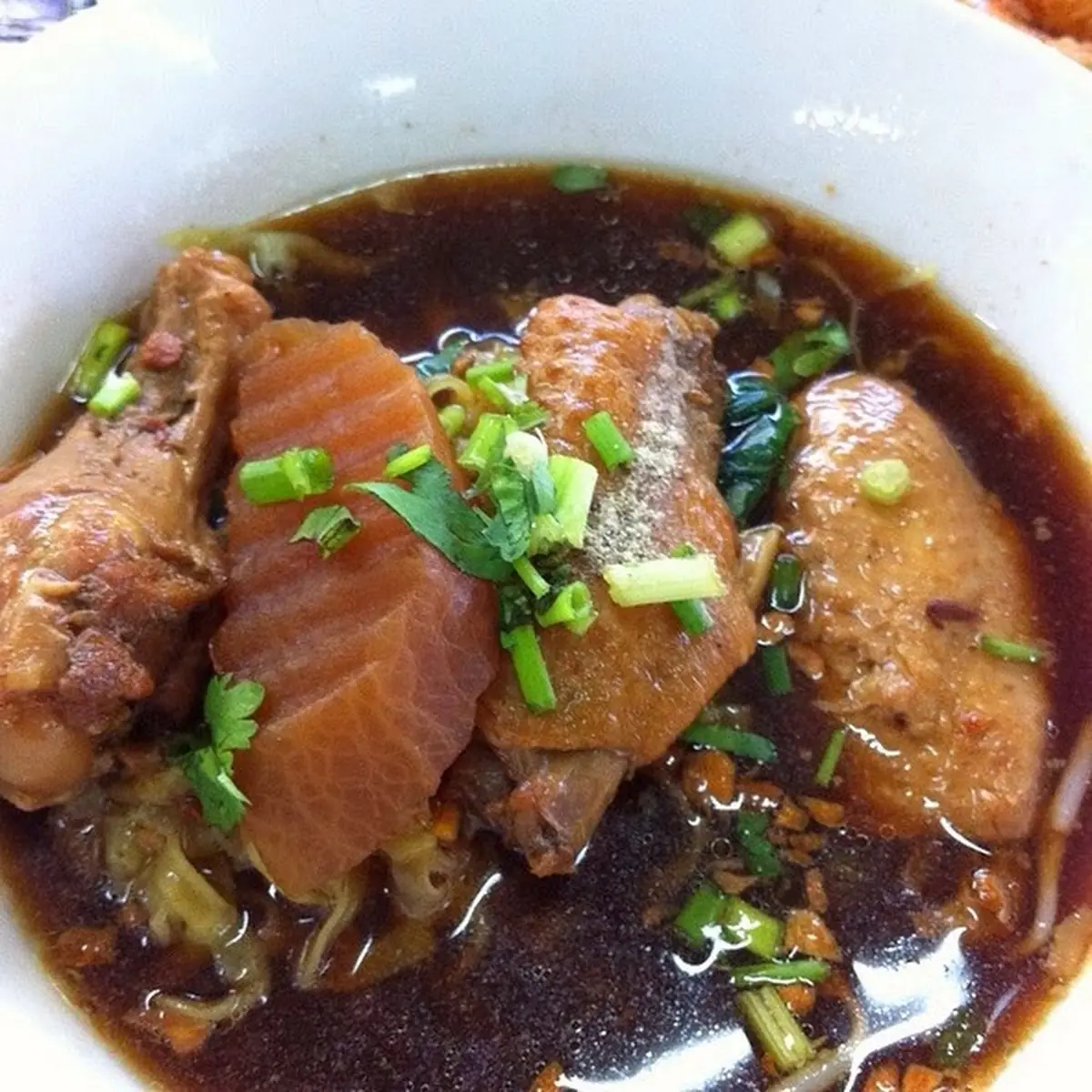 Chicken Wing Noodle Soup