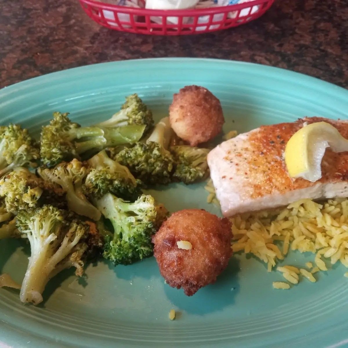 Grilled Salmon Dinner