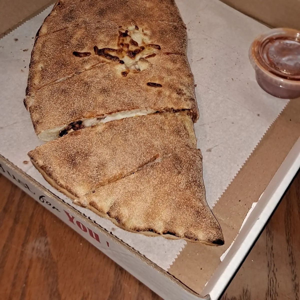 Chicken Parmesan Calzone