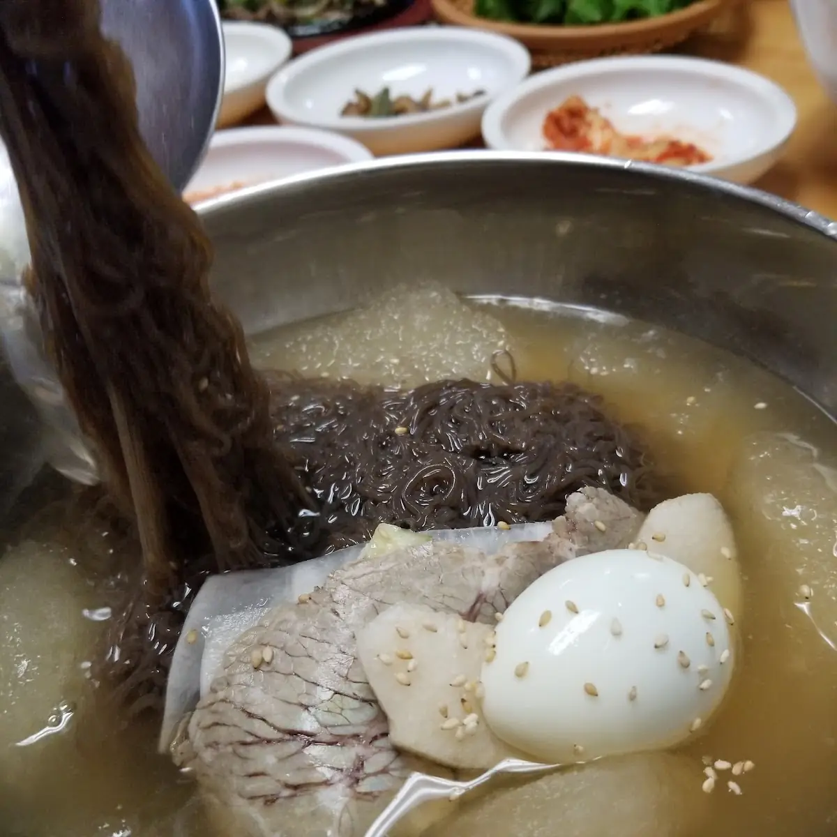 Naengmyeon Cold Buckwheat Noodles