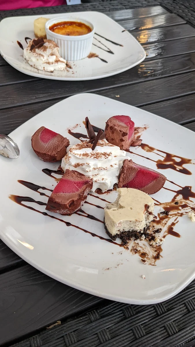 Chocolate Raspberry Tartufo