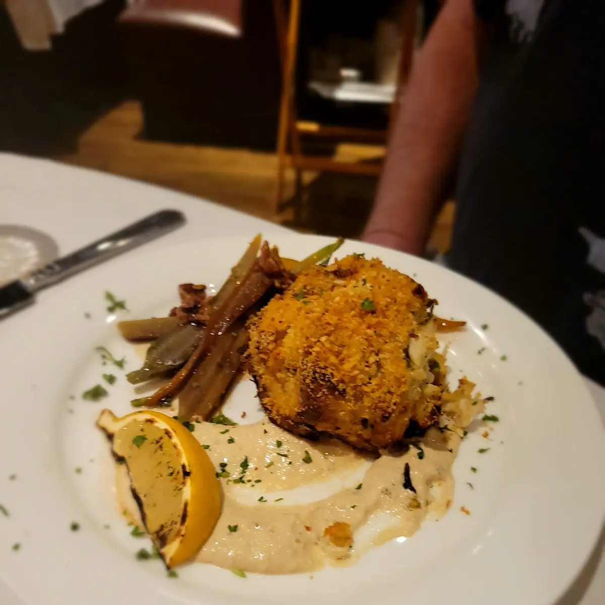 Crab Cake Dinner