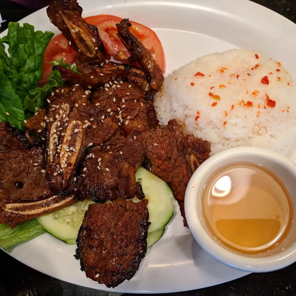 Com GA Nuong Grilled Chicken