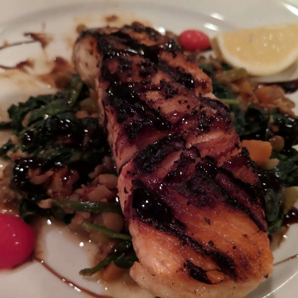 Broiled Salmon Filet