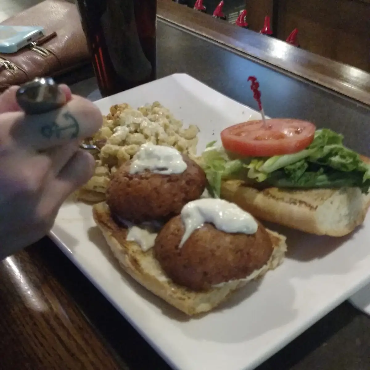 Crab Cake Sandwich