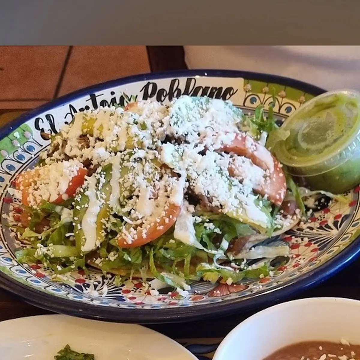 Beef Tostada