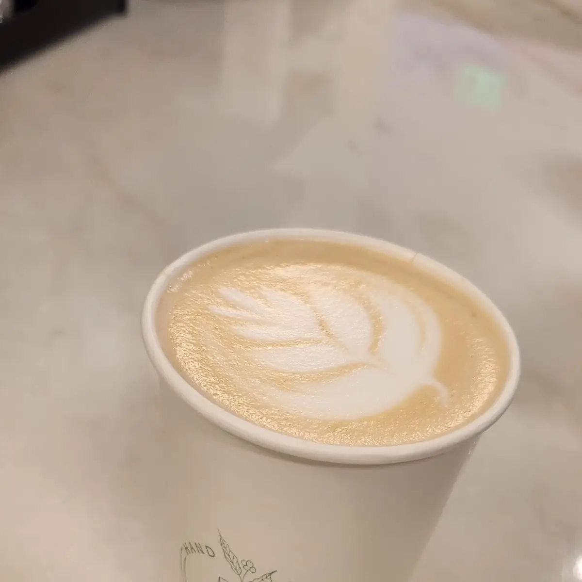 White Chocolate Mocha Macadamia Latte