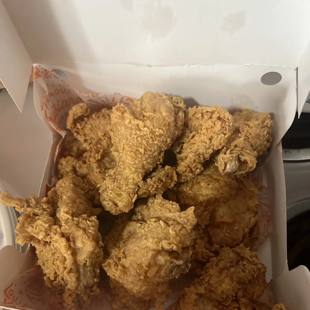 Fried Chicken with Biscuits