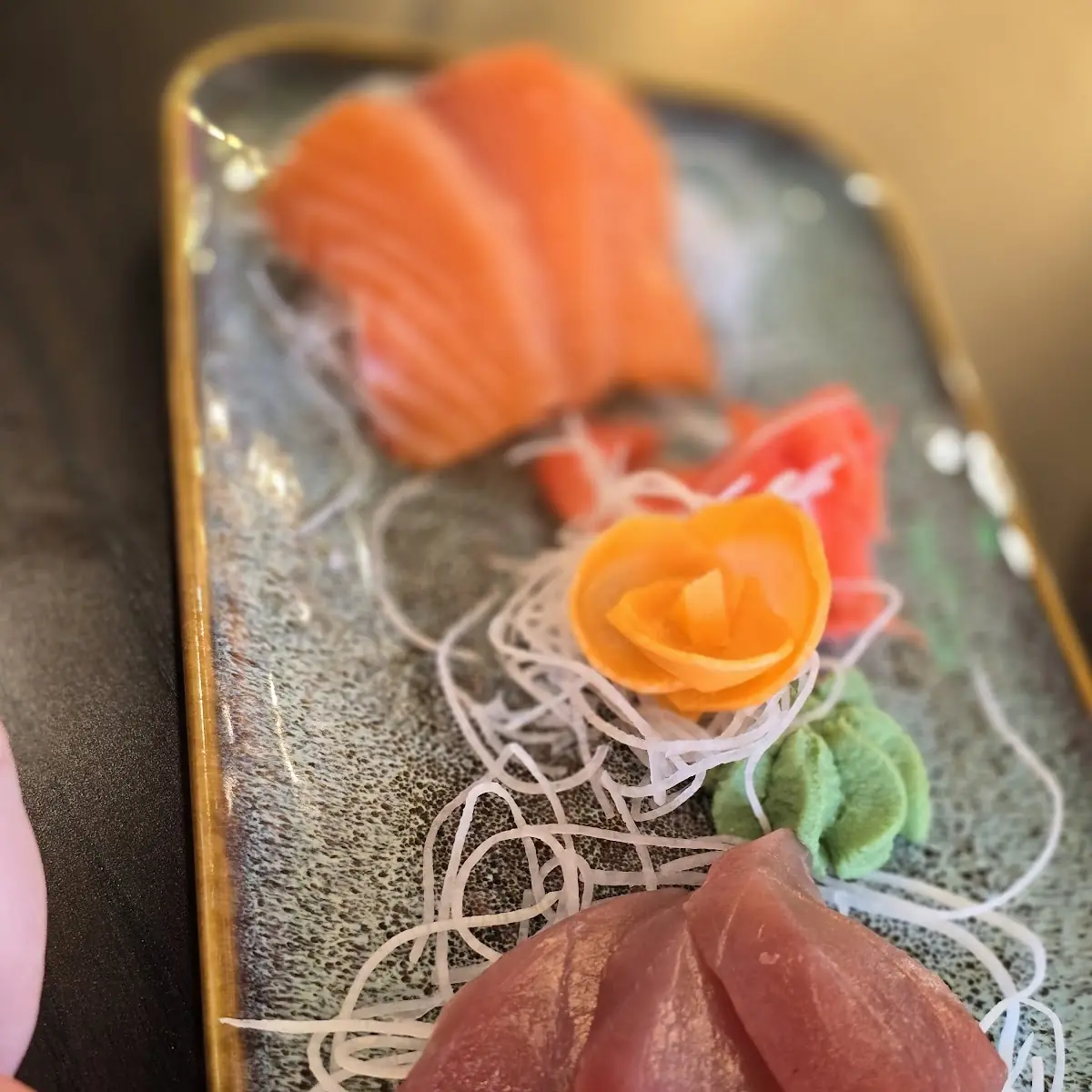 Tuna and Salmon Sashimi
