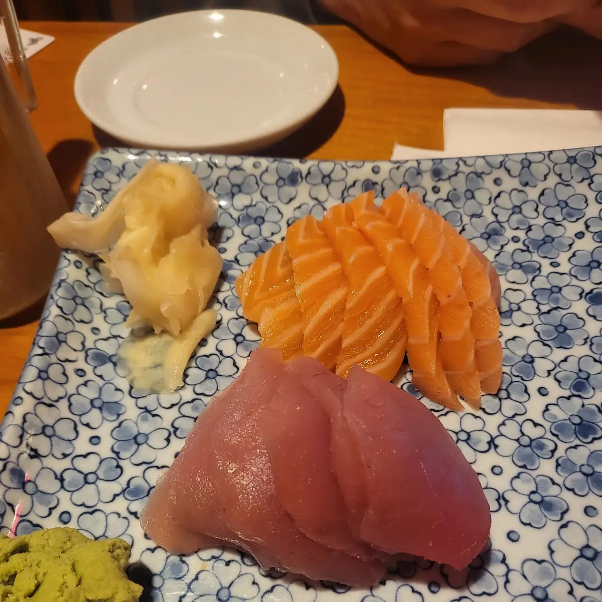 Salmon and Tuna Sashimi