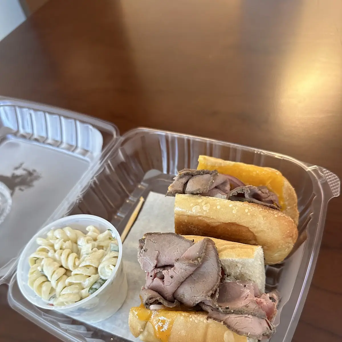 Roast Beef and Pasta Salad
