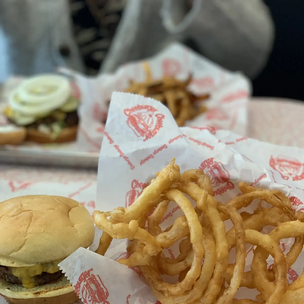 Onion Rings and Fries Basket