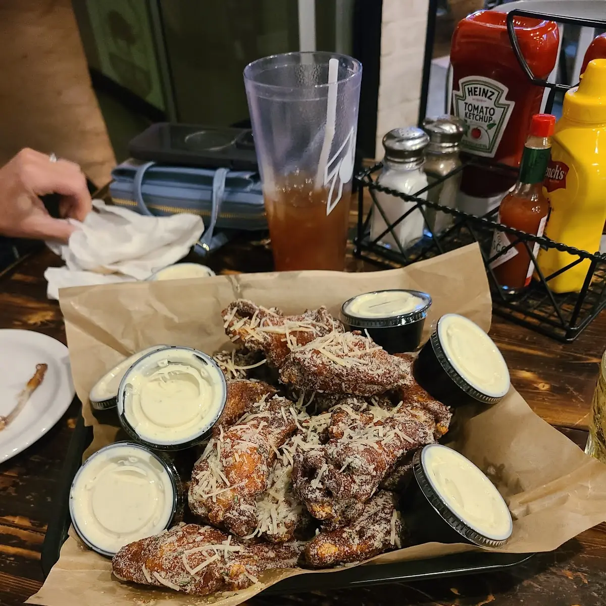 Garlic Parmesan Wings