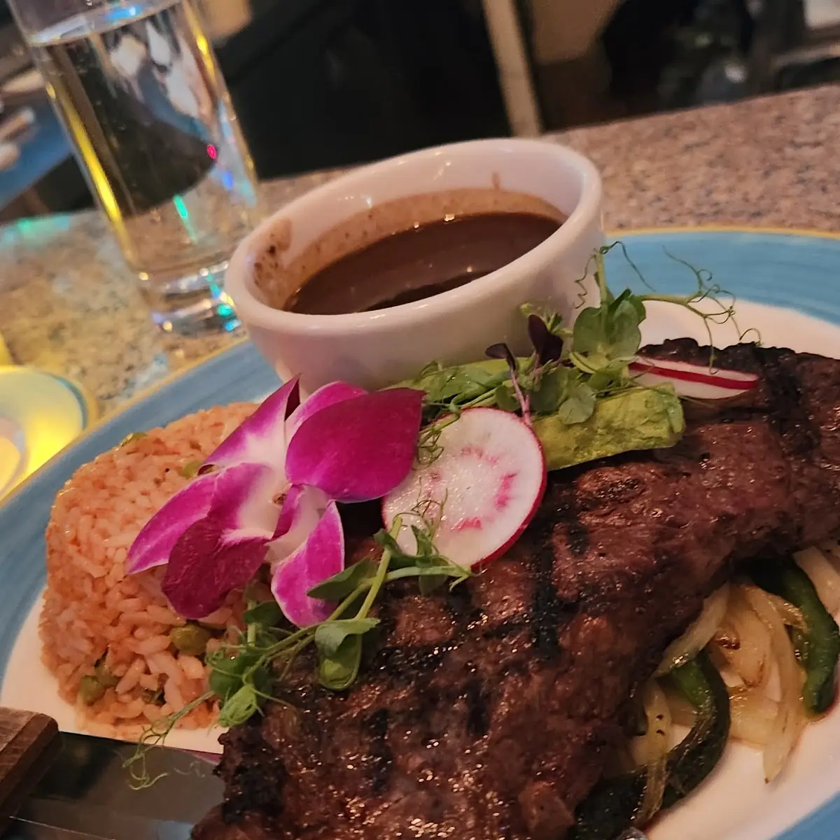 Steak a La Mexicana