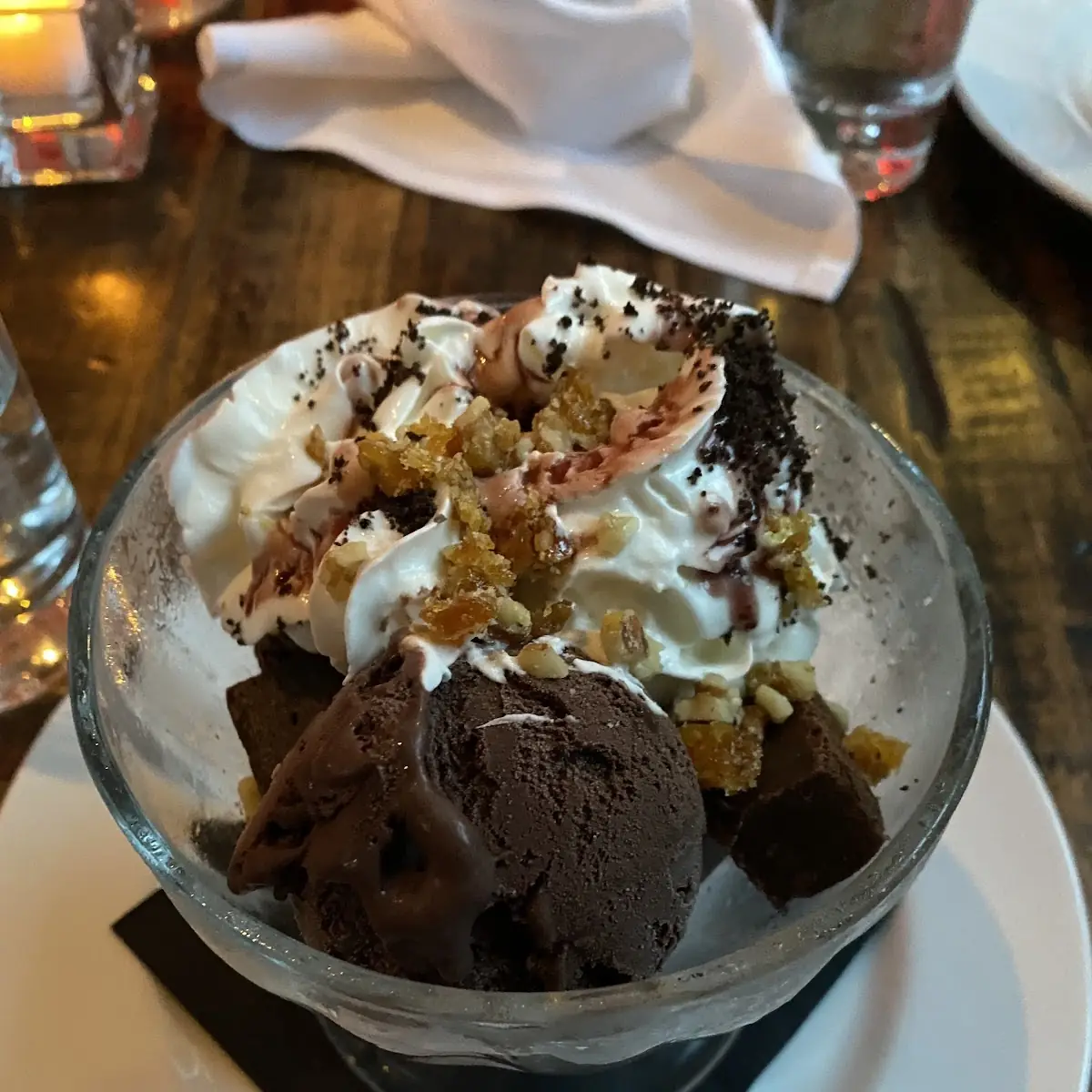 Brownie Sundae