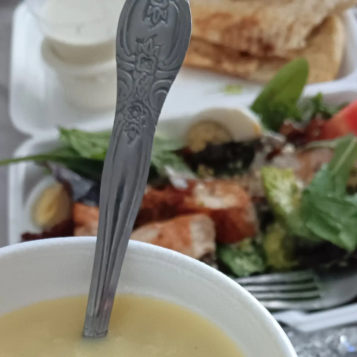 Chicken Lemon Rice Soup