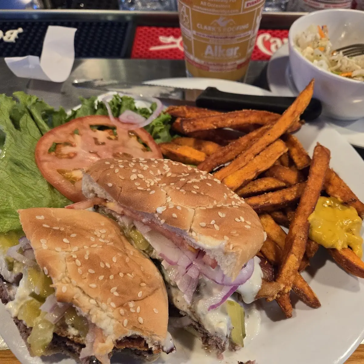 Blue Cheese Burger