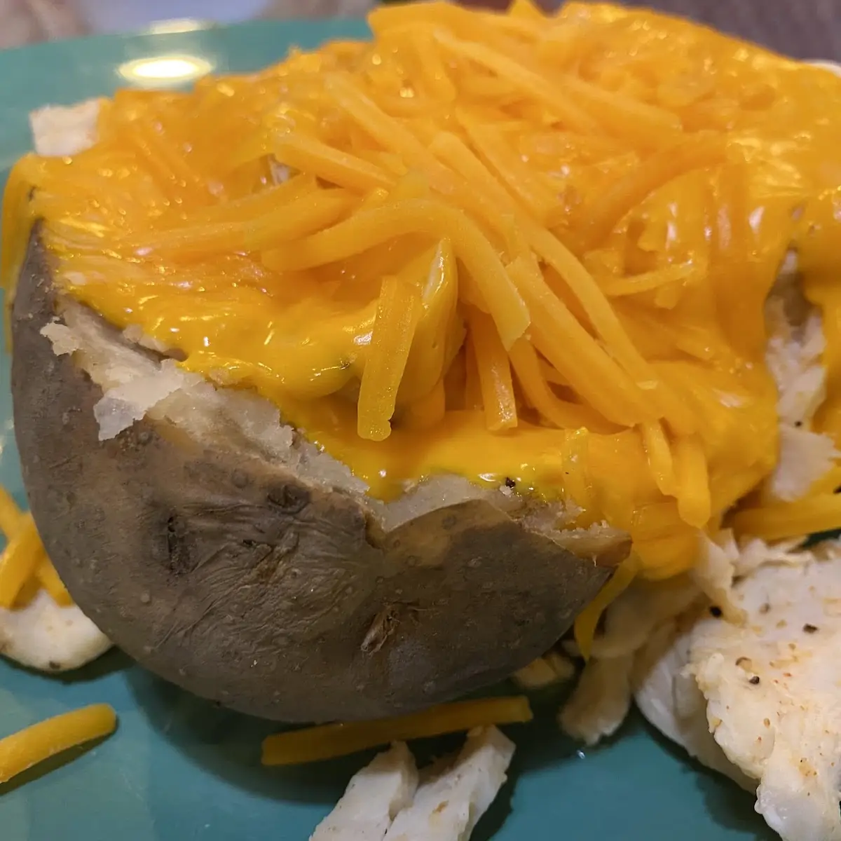Baked Potato with Grilled Chicken