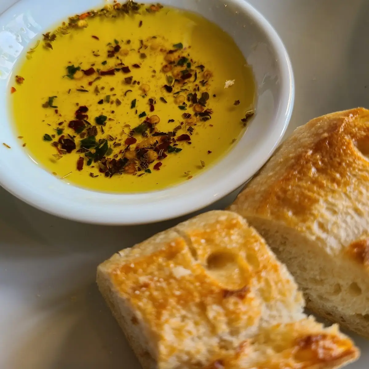 Complimentary Bread and Olive Oil