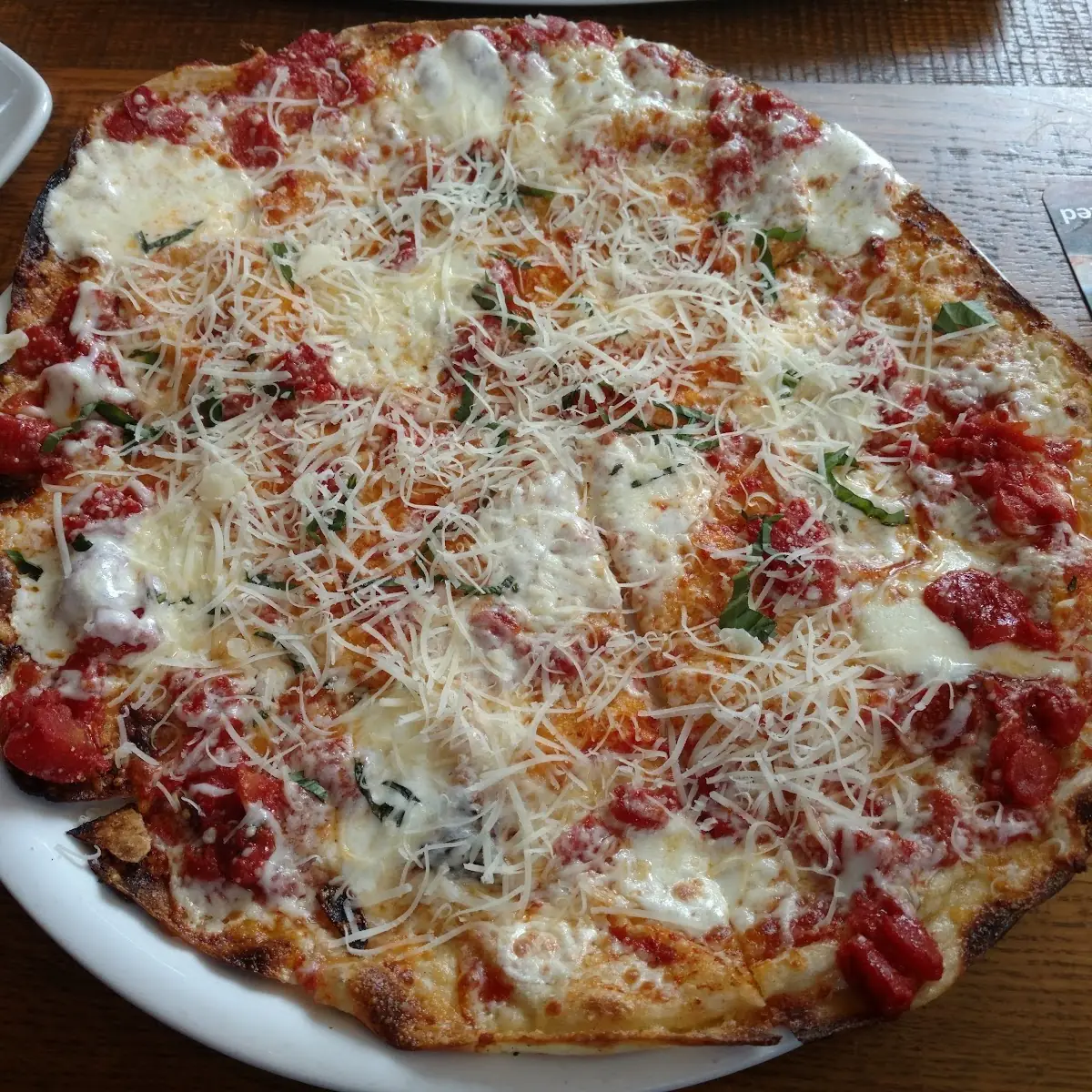 Margherita Thin Crust Pizza