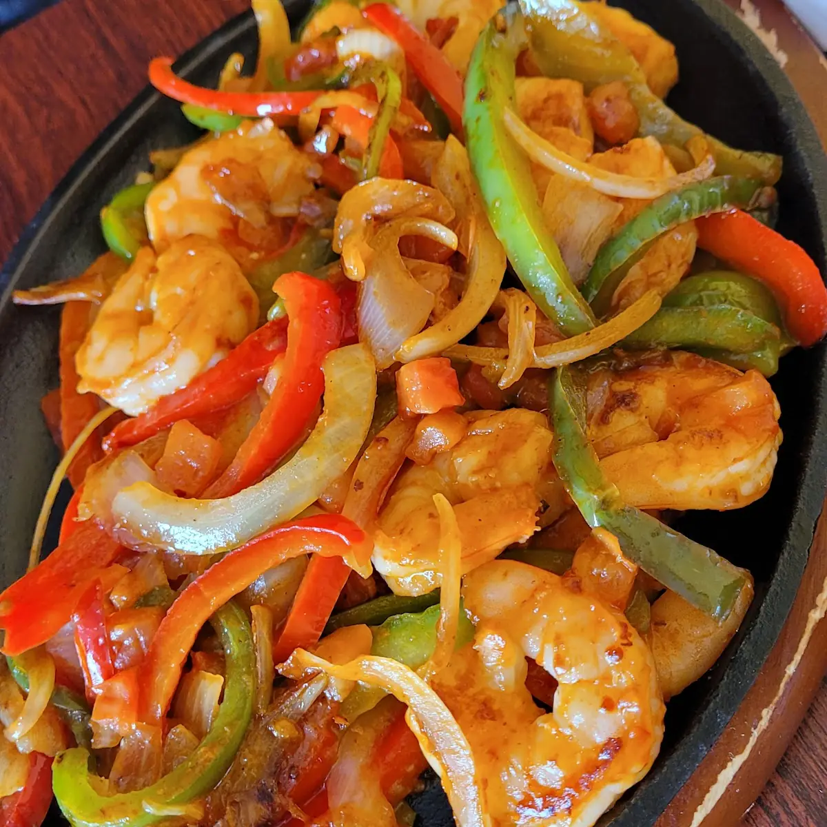 Shrimp Fajitas