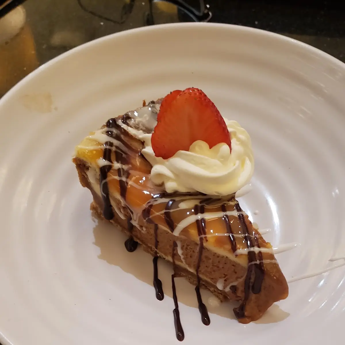 Sea Salt Carmel Cheesecake