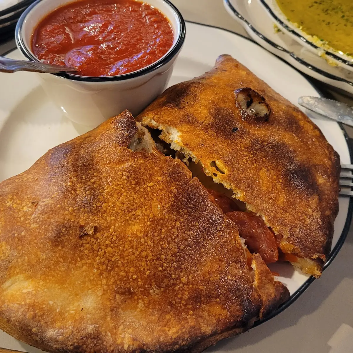 Five Cheese Calzone