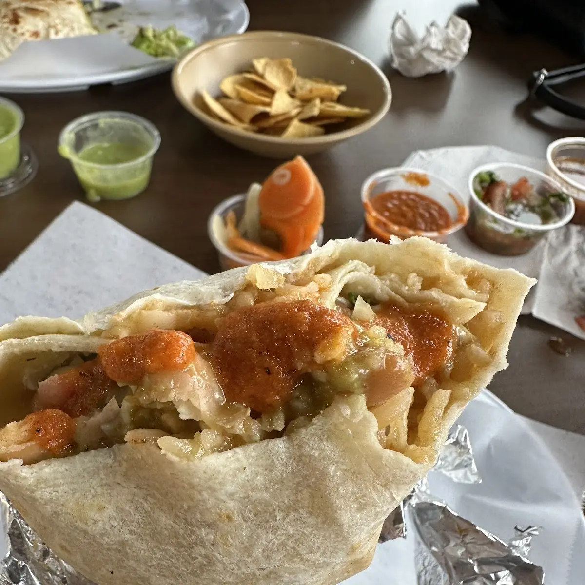 Chile Verde Burrito