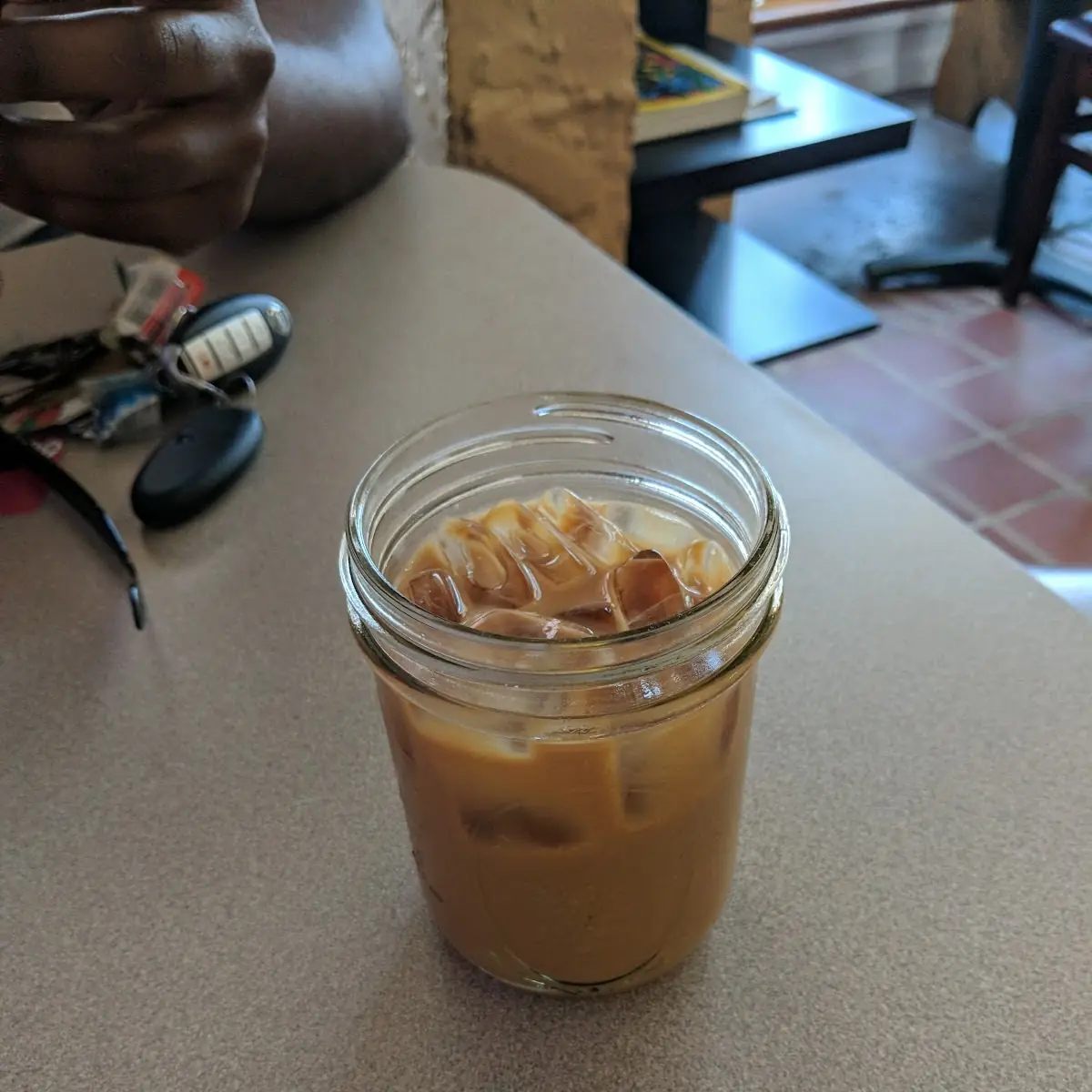 Iced Vanilla Latte