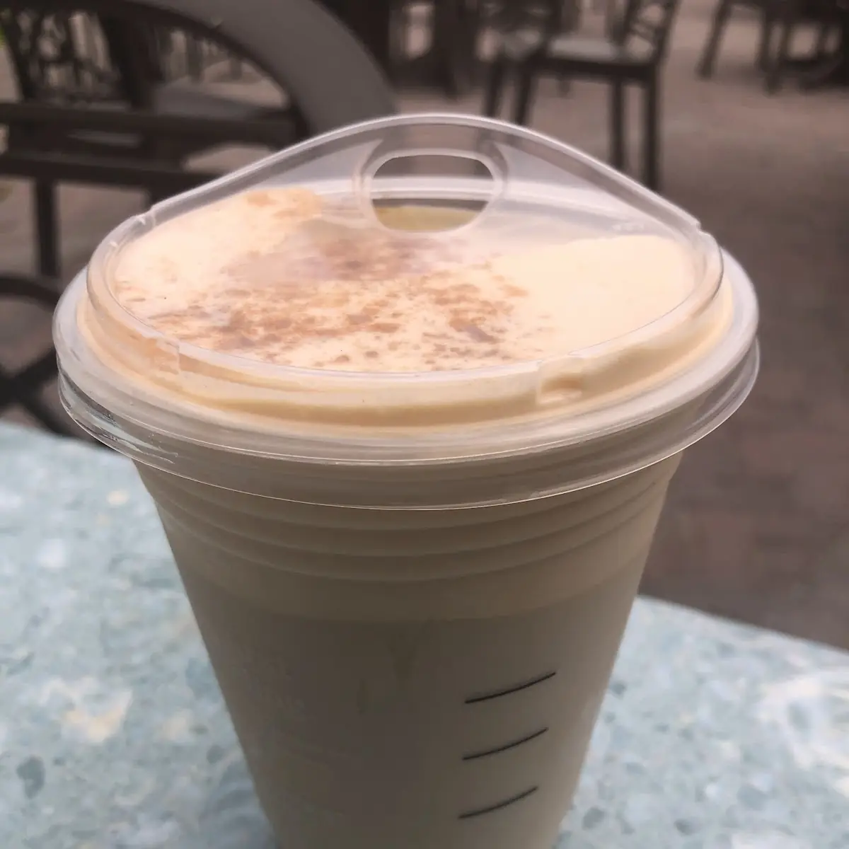 Iced Pumpkin Cream Chai Latte