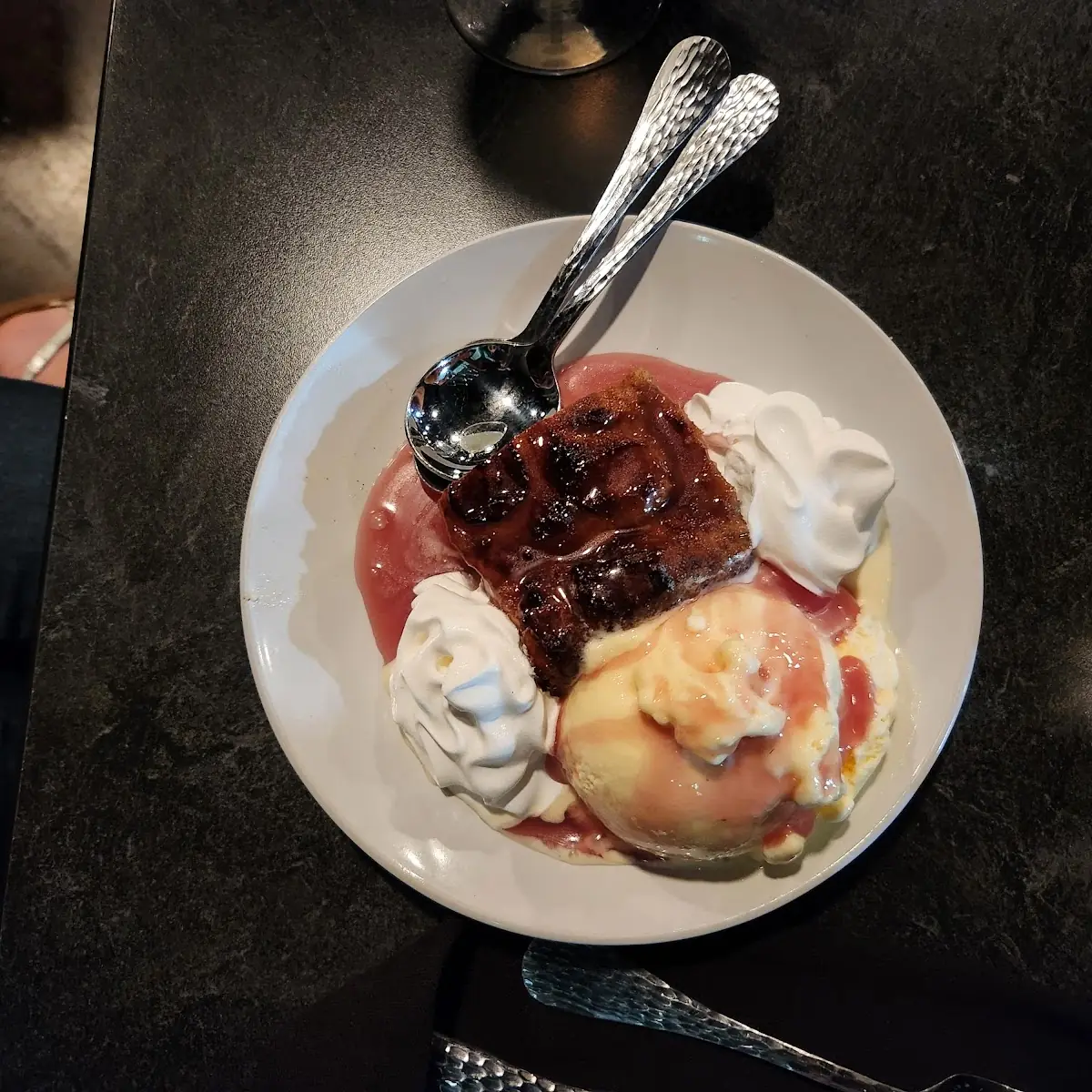 Berry Bread Pudding