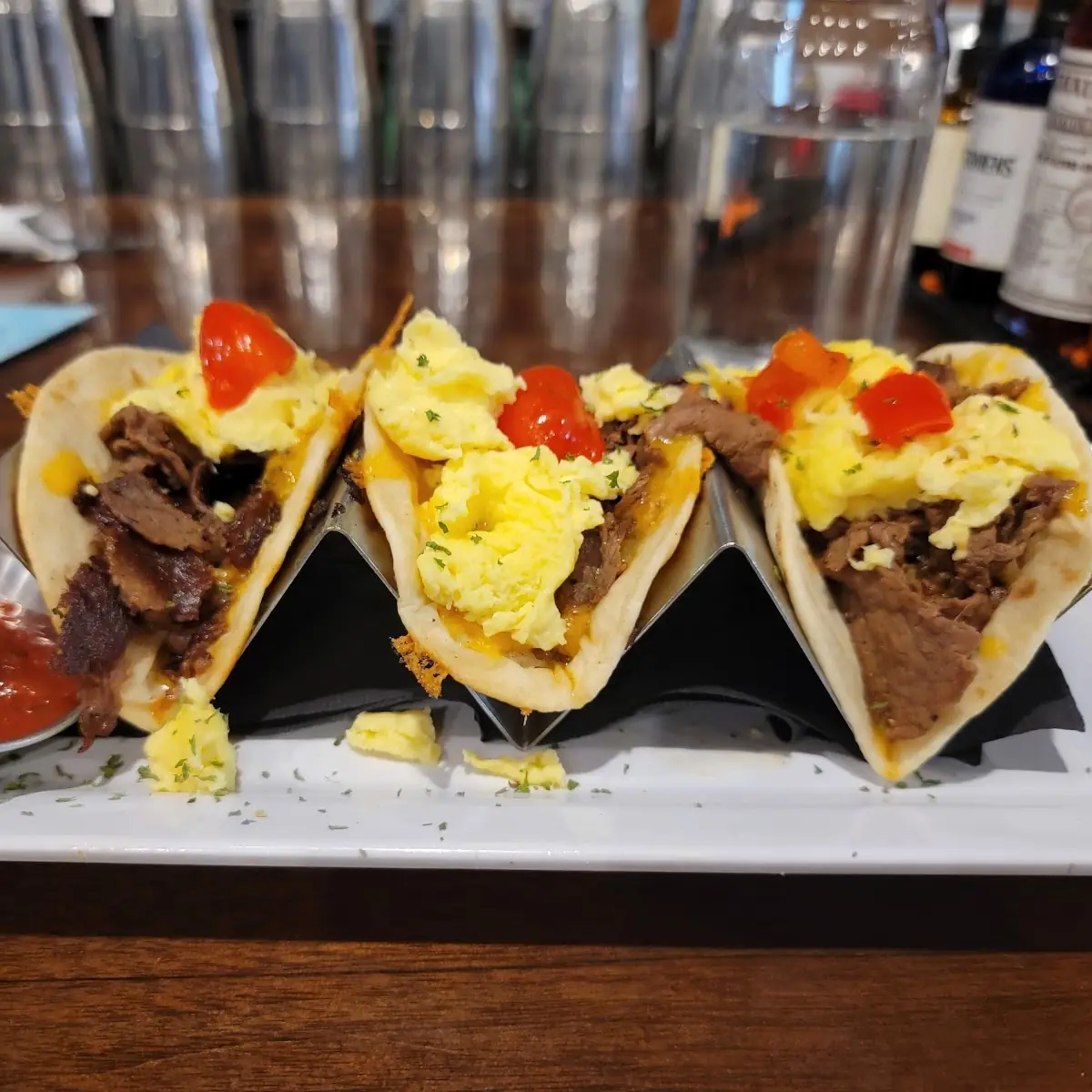 Steak & Egg Street Tacos